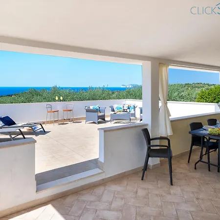 Апартаменты Casa Sant'anna In Brionis Con Grande Veranda Vista Mare *